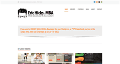 Desktop Screenshot of erichickstech.com